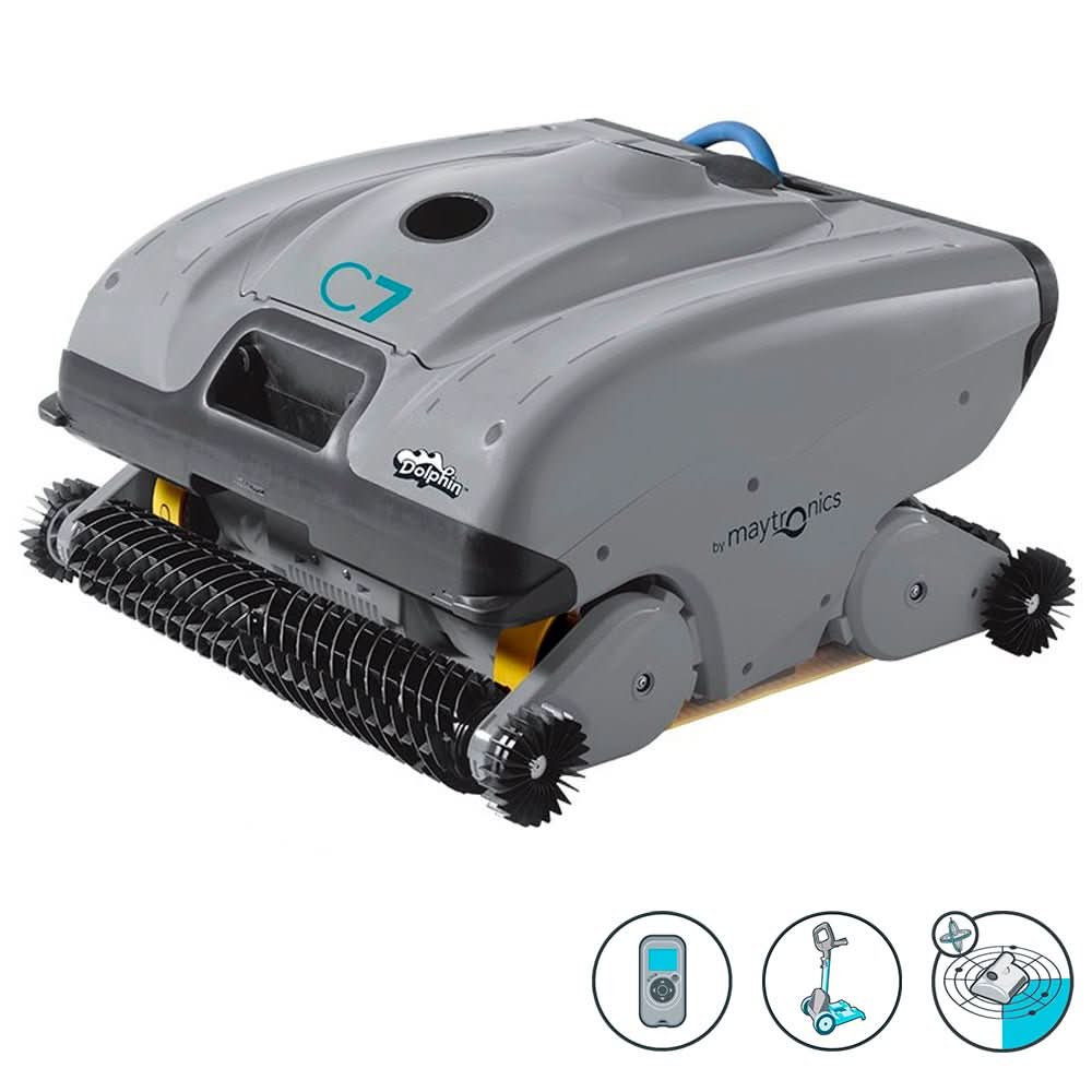Dolphin - C7 Robot limpiafondos piscina pública - BricoandPool