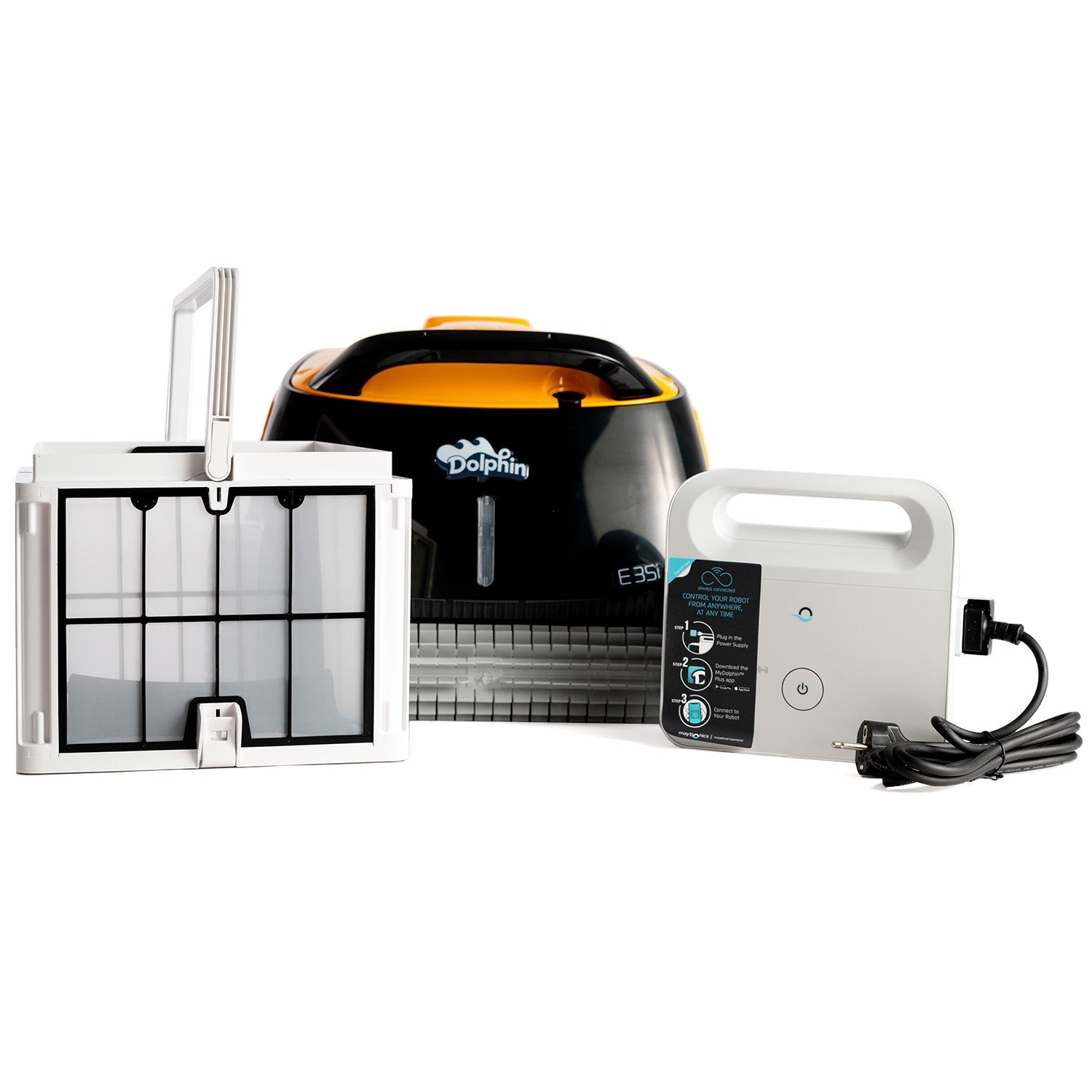 Dolphin - E35i robot limpiafondos piscina - BricoandPool