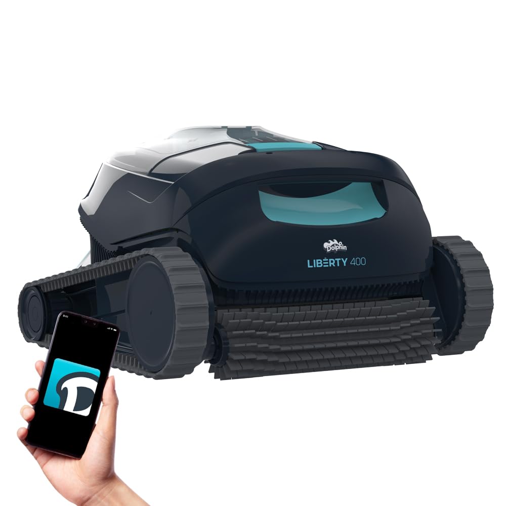 Dolphin - Liberty 400 robot limpiafondos piscina sin cable - BricoandPool