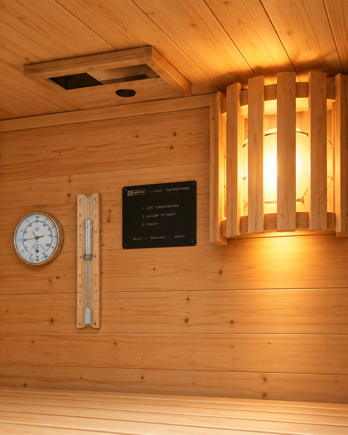 Sauna Finlandesa para Casa 2-3 Personas - detalle