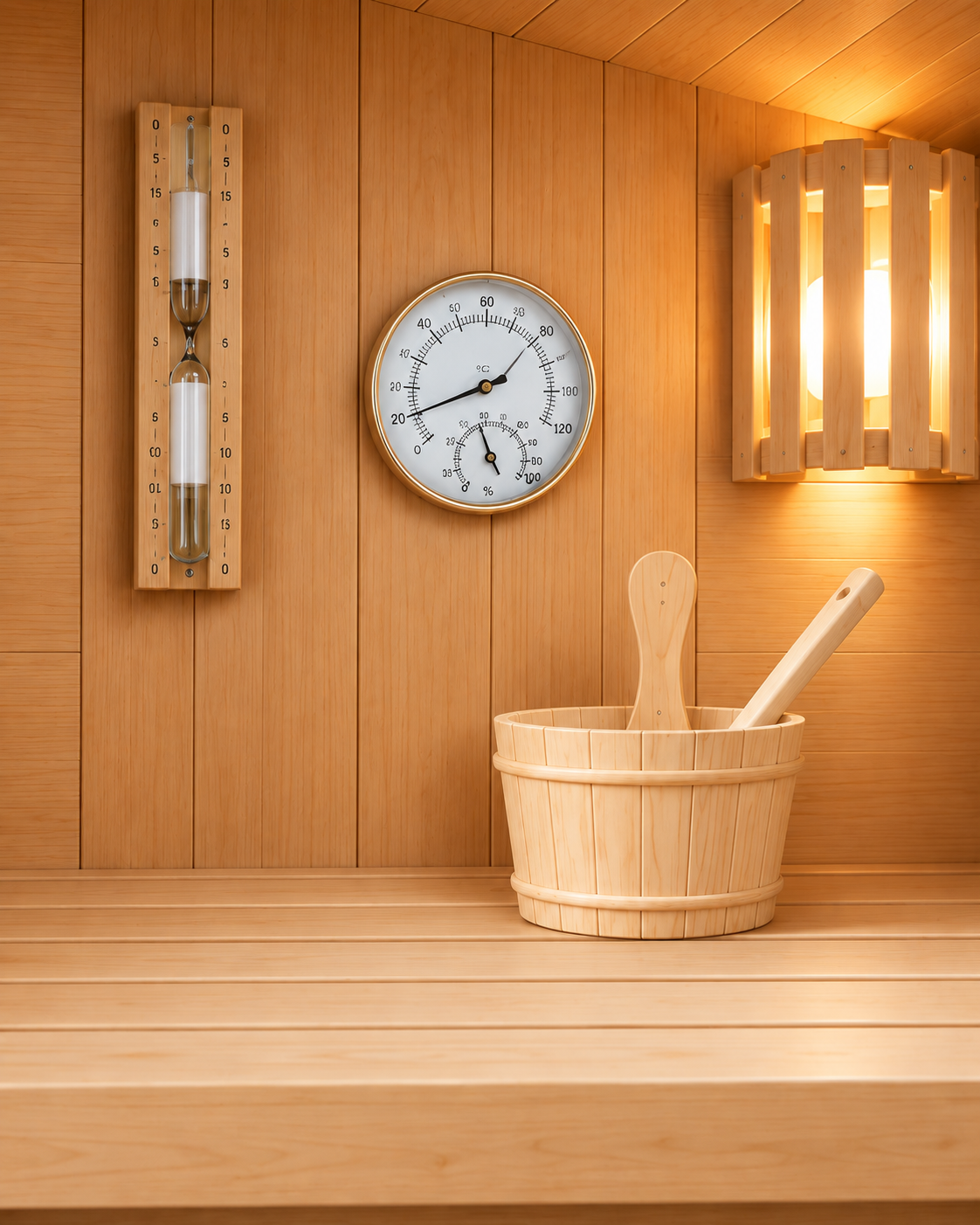 Sauna Finlandesa para casa 2 Personas - detalle