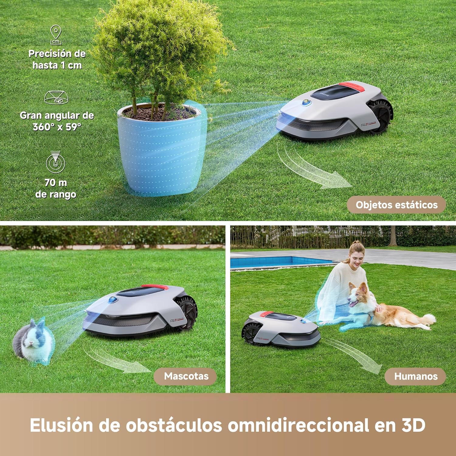 Dreame – A1 Pro robot cortacésped - BricoandPool