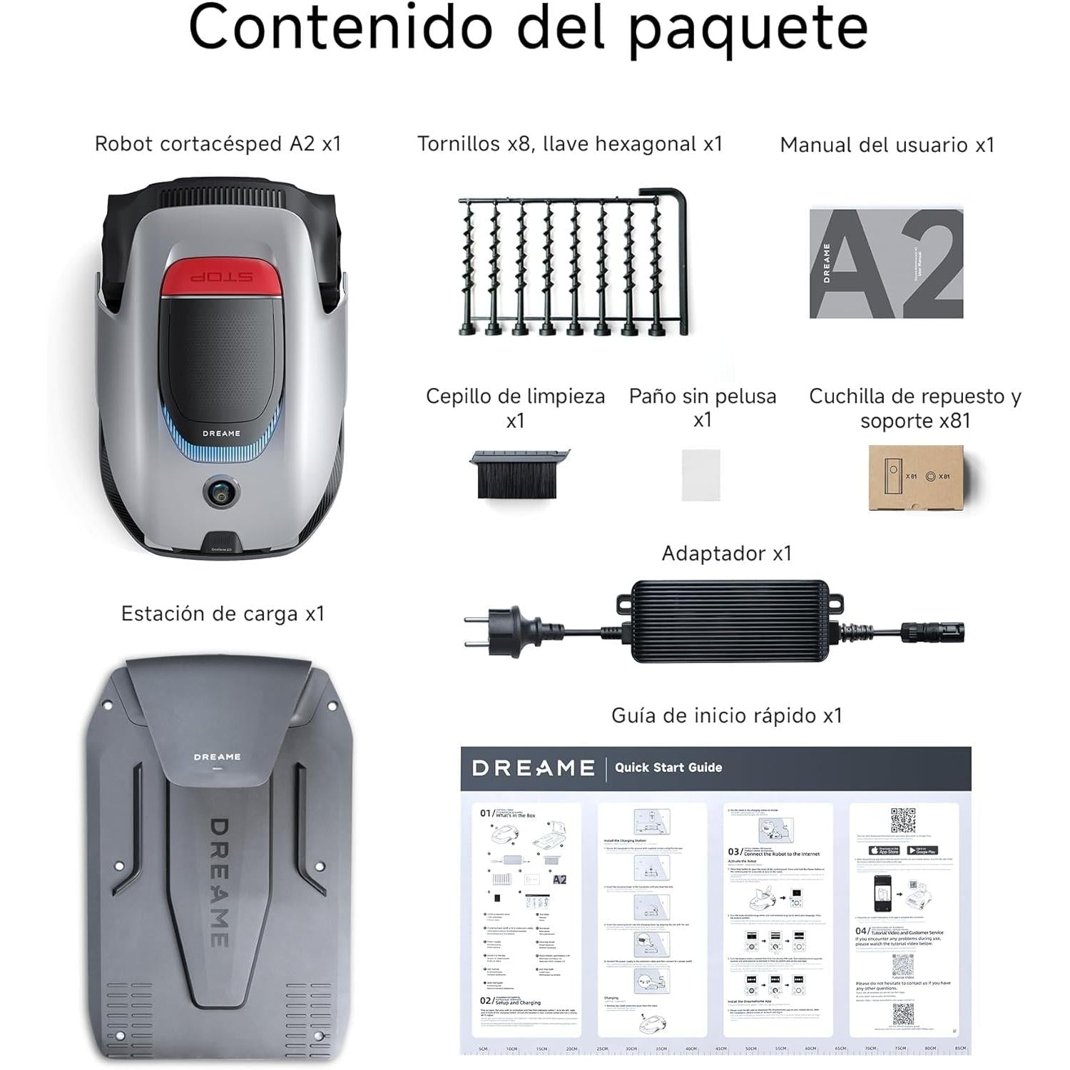 Dreame – A2 robot cortacésped - BricoandPool