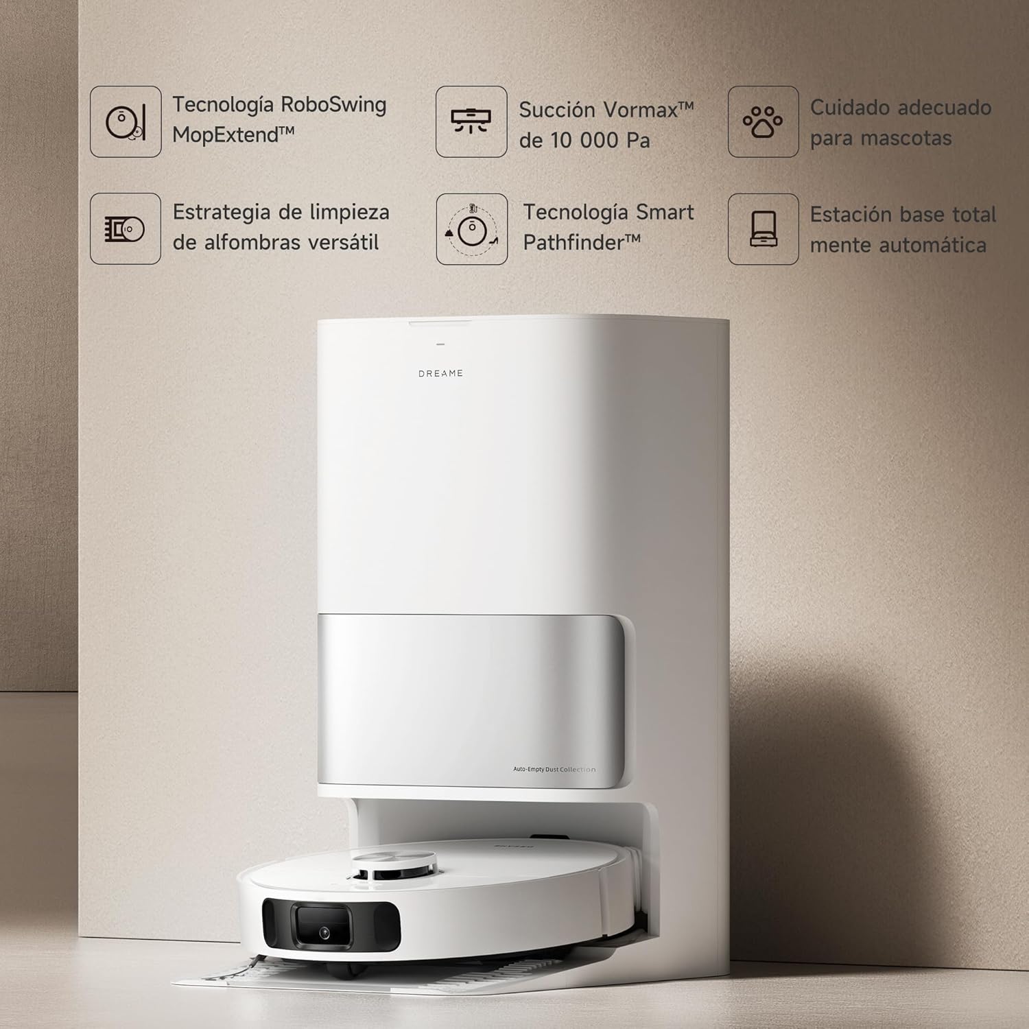 Dreame – L10s Ultra Gen 2 Robot aspirador y fregasuelos con base automática para hogar - BricoandPool