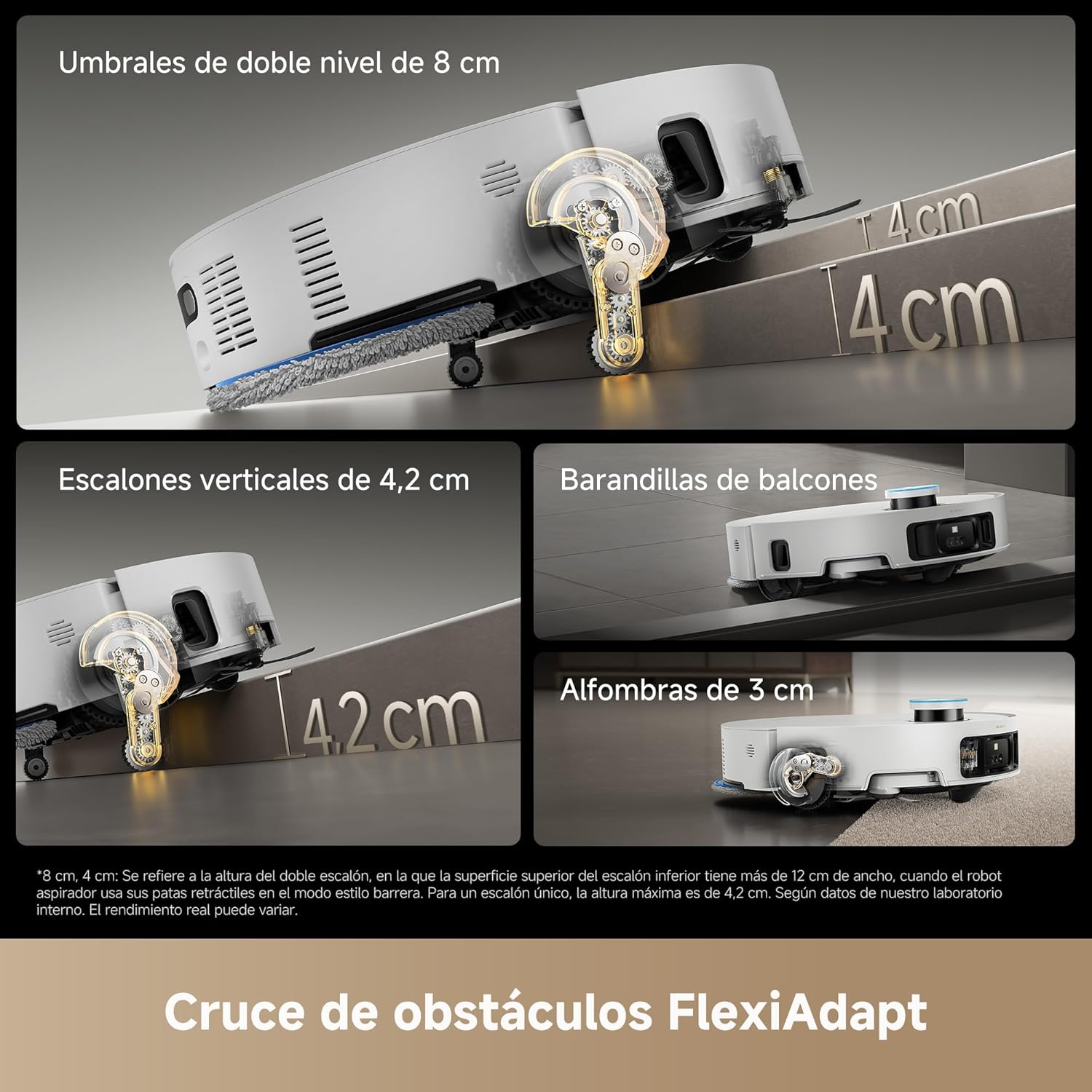 Dreame – Matrix10 Ultra robot aspirador Negro - BricoandPool