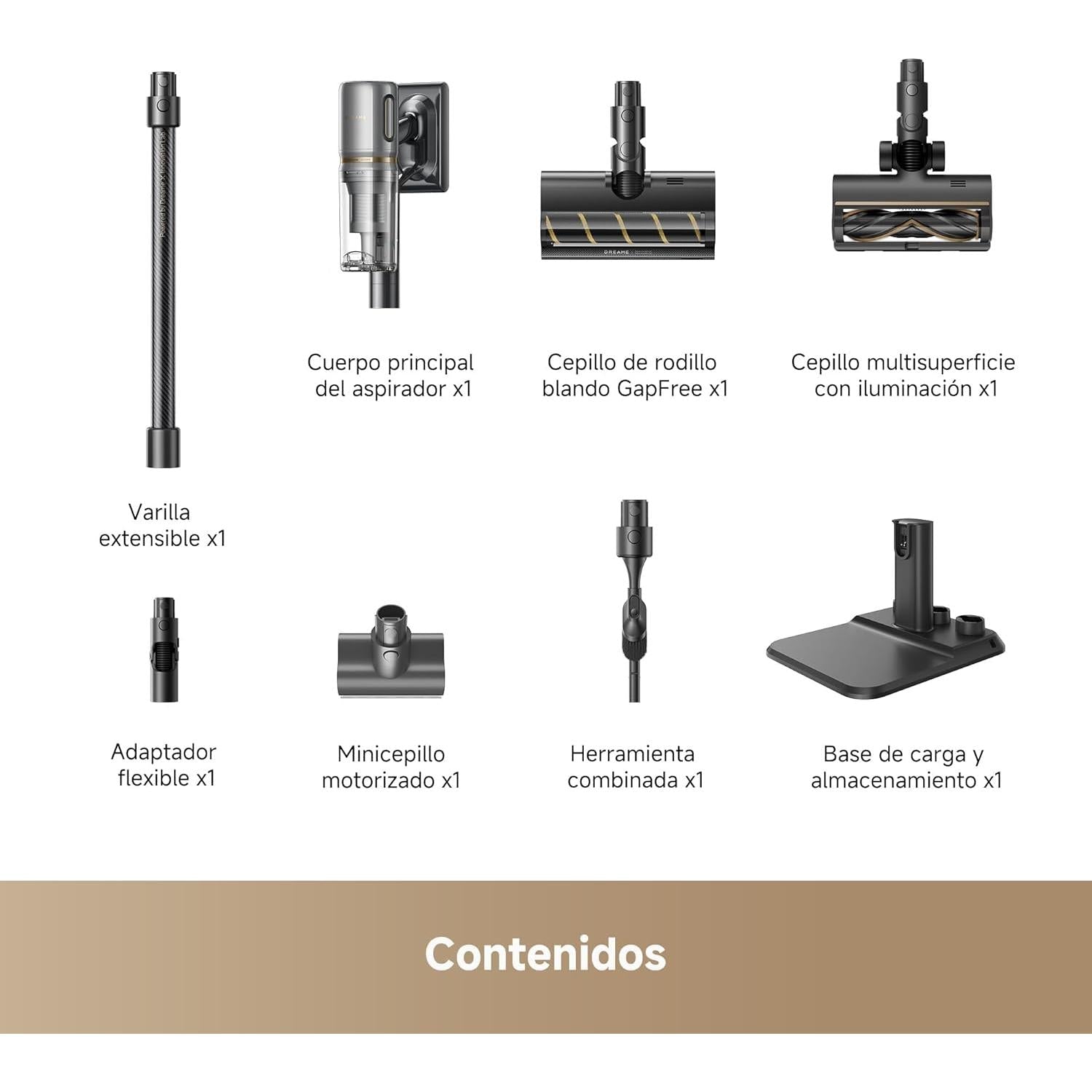 Dreame – V20 aspirador sin cable - BricoandPool