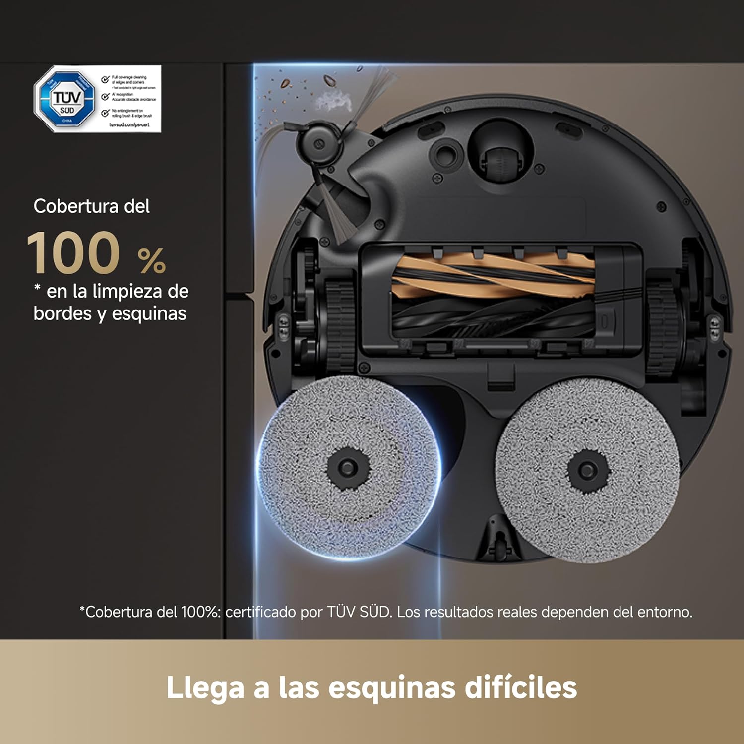 Dreame – X50 Master Robot aspirador y fregasuelos con base automática para hogar - BricoandPool
