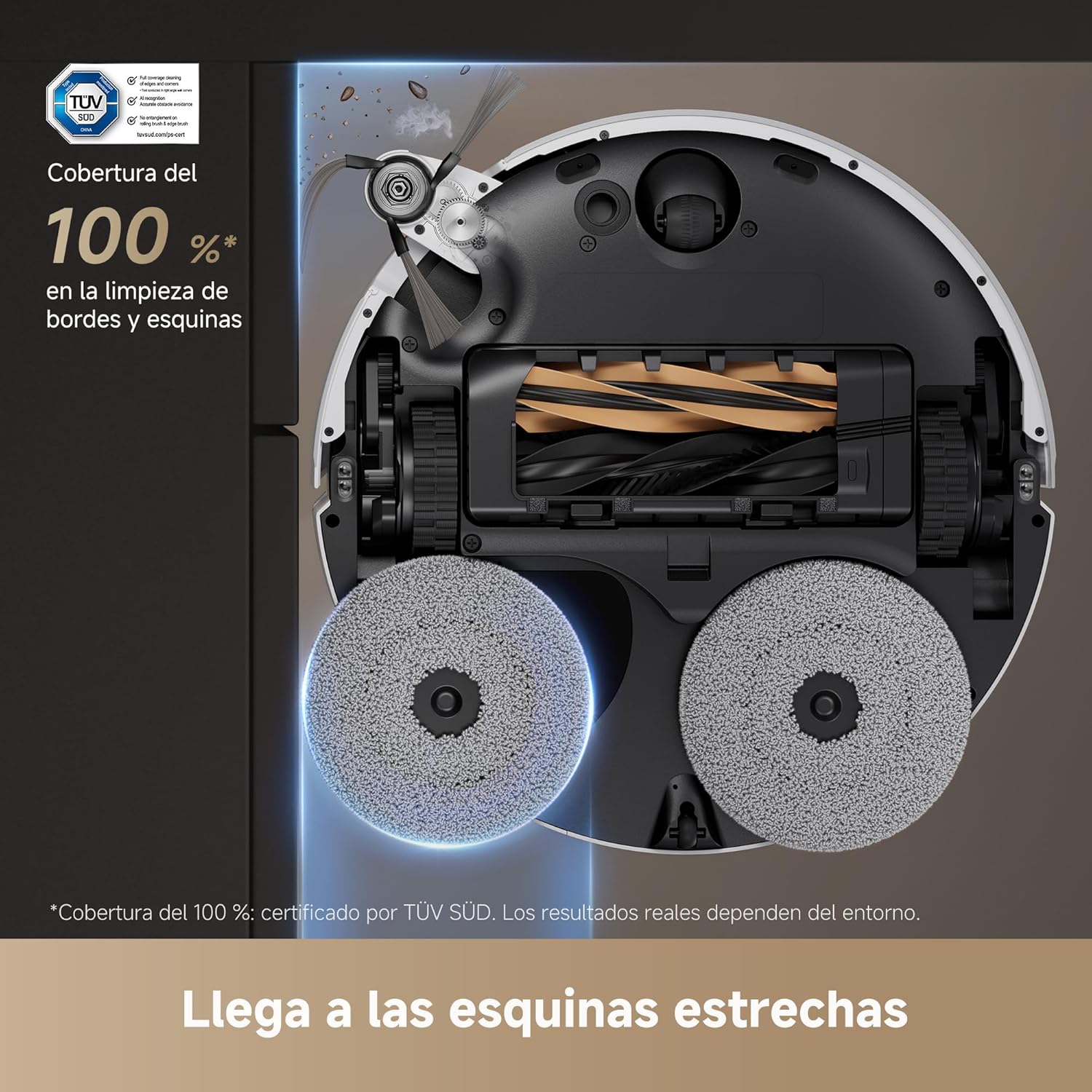 Dreame – X50 Ultra Complete Robot aspirador y fregasuelos blanco con base automática para hogar - BricoandPool