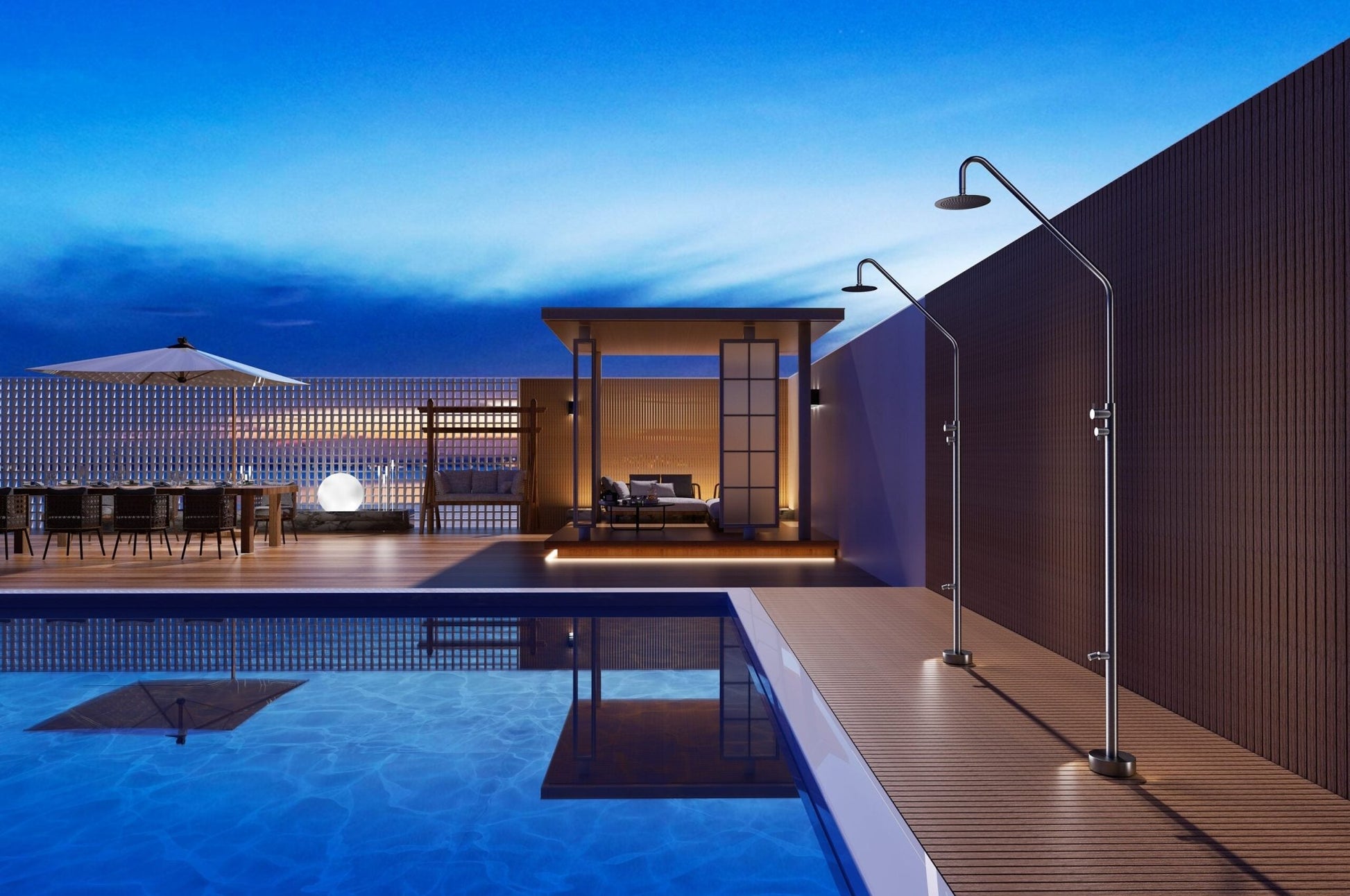 Ducha de piscina DAKOTA - BricoandPool