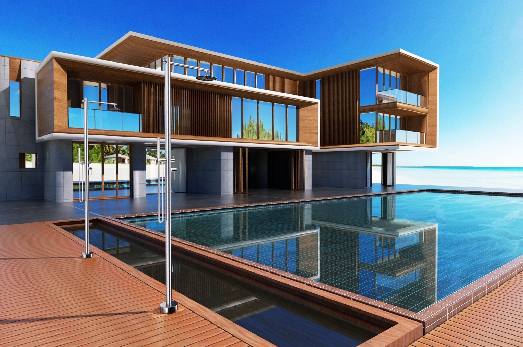 Ducha de piscina KANSAS - BricoandPool