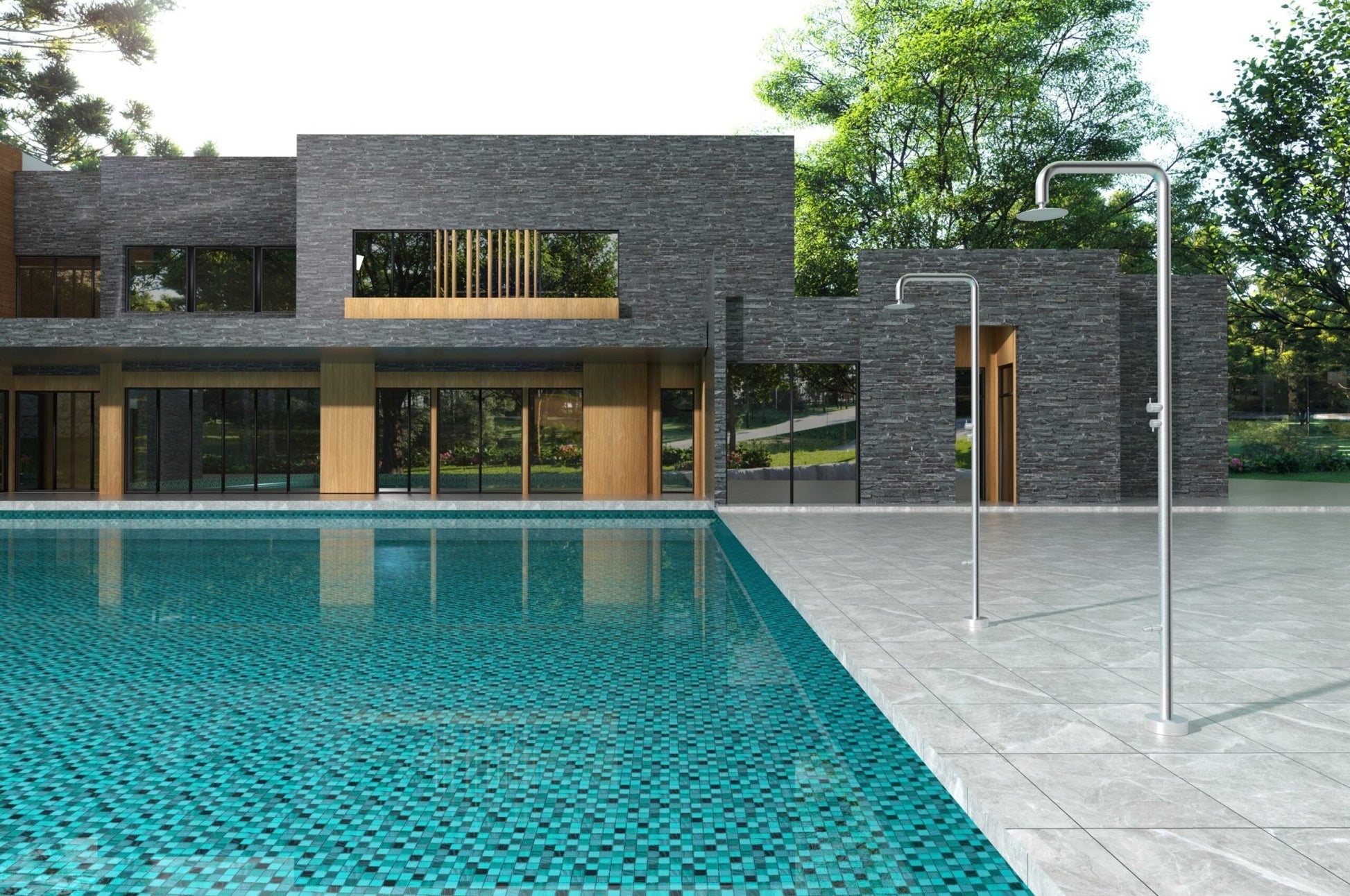 Ducha de piscina MICHIGAN - BricoandPool