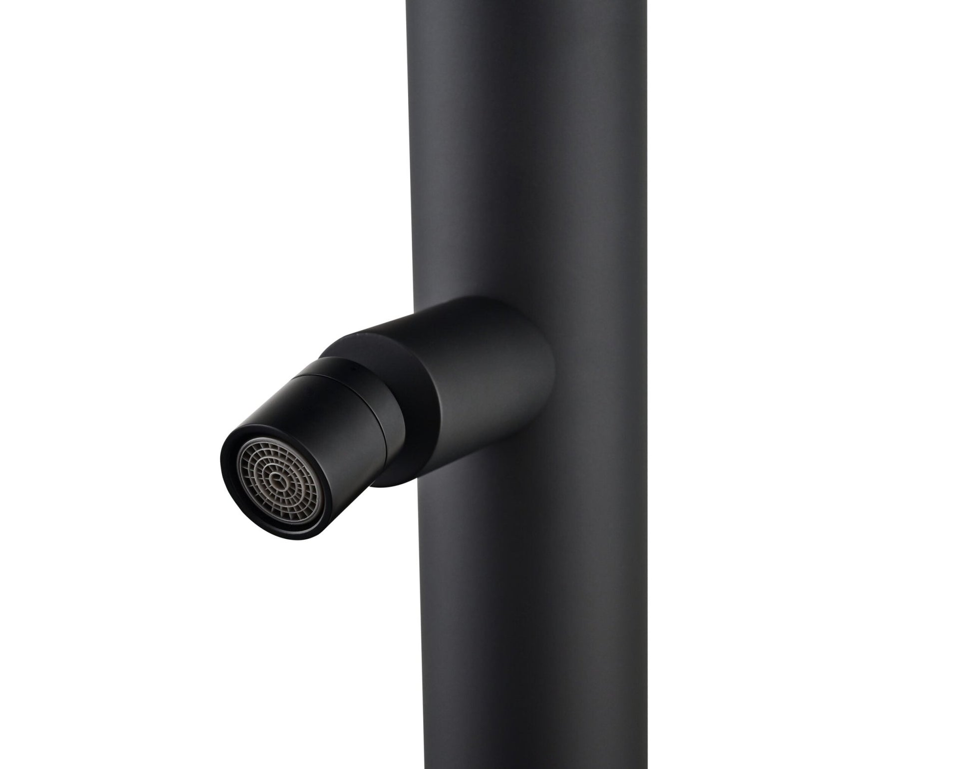 Ducha de piscina MICHIGAN Negro mate - BricoandPool