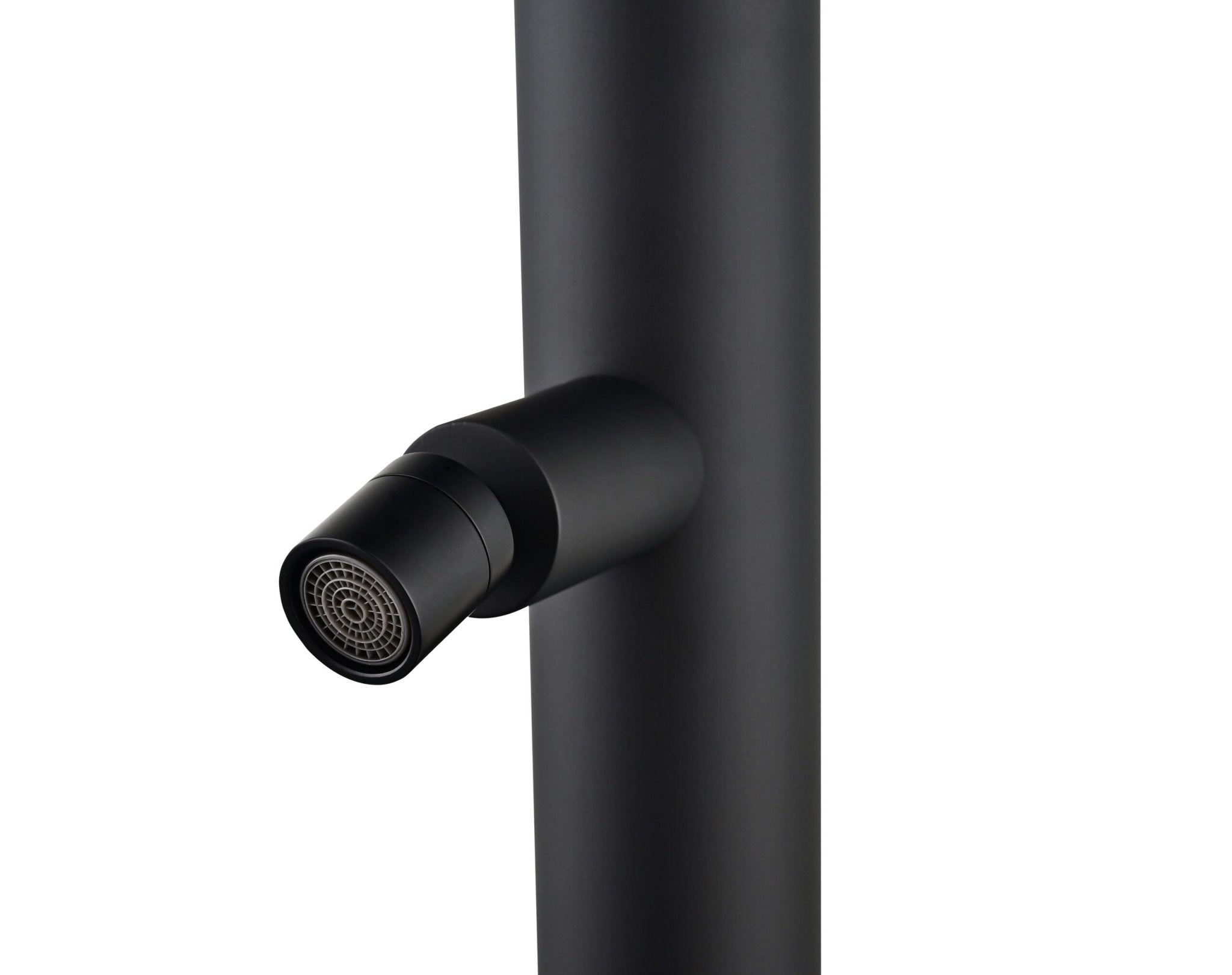 Ducha de piscina MICHIGAN Negro mate - BricoandPool