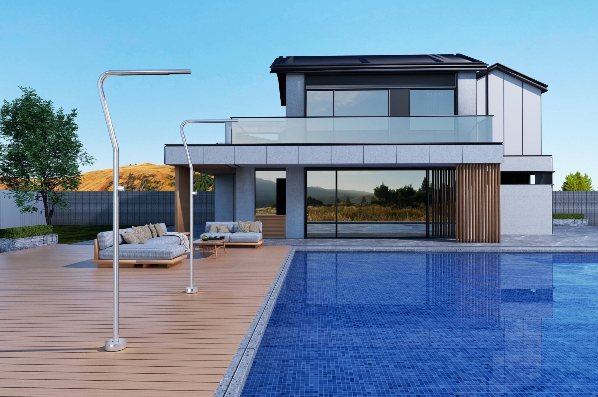 Ducha de piscina NEVADA - BricoandPool