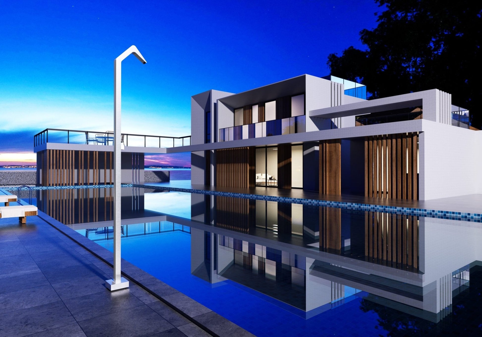 Ducha de piscina NIÁGARA - BricoandPool