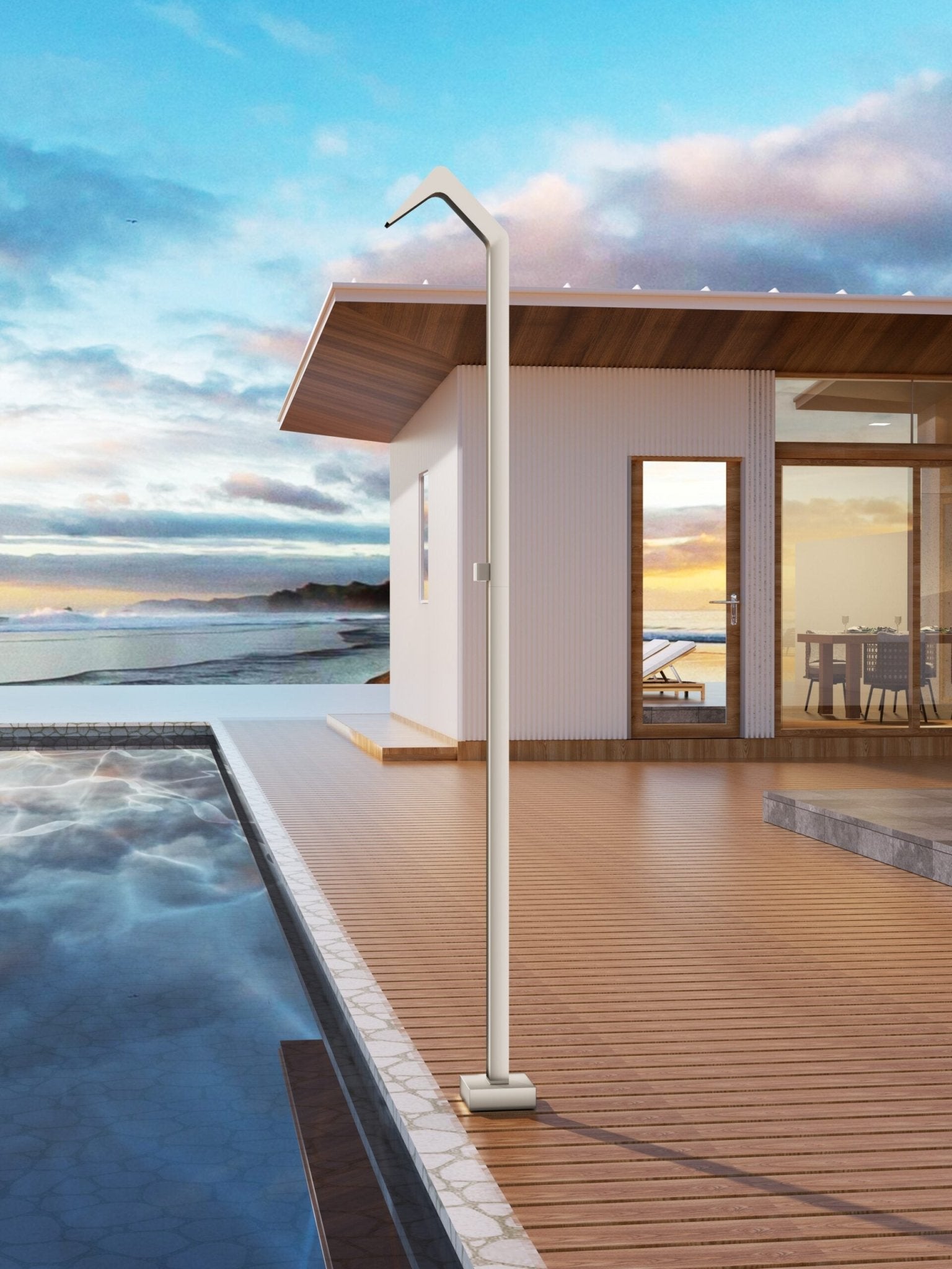 Ducha de piscina NIÁGARA Moka - BricoandPool