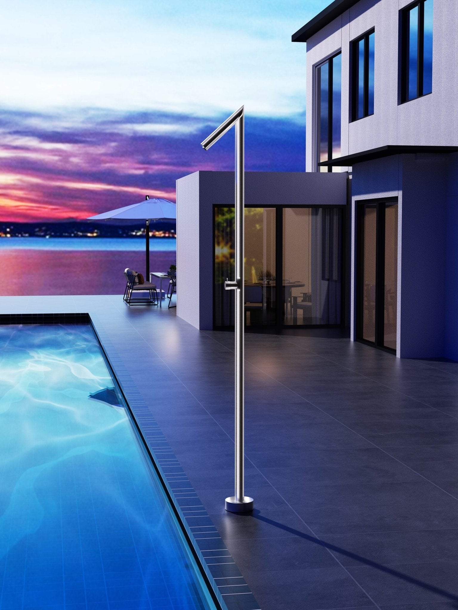 Ducha de piscina OKLAHOMA - BricoandPool