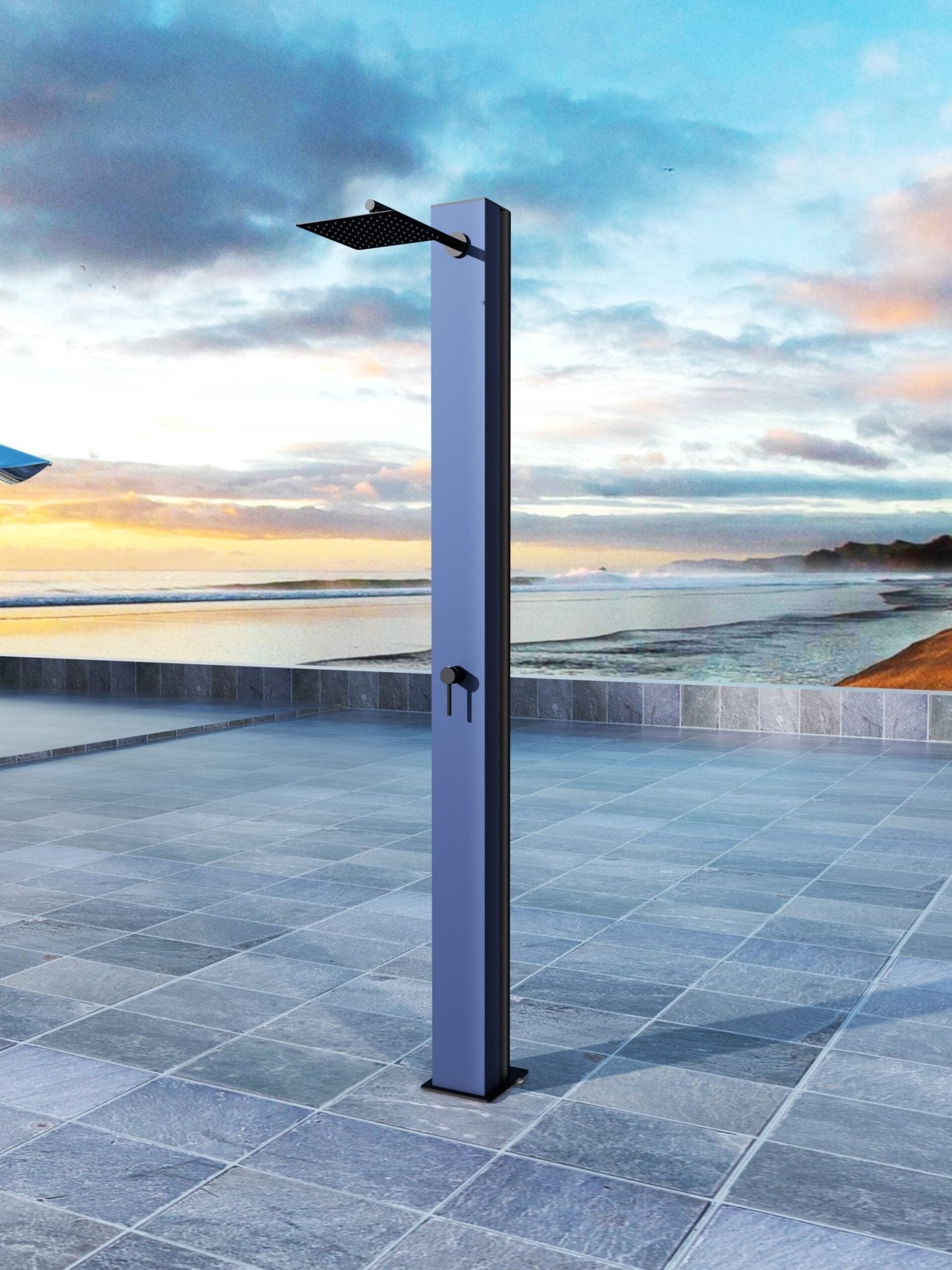 Ducha de piscina PHOENIX Azul - BricoandPool