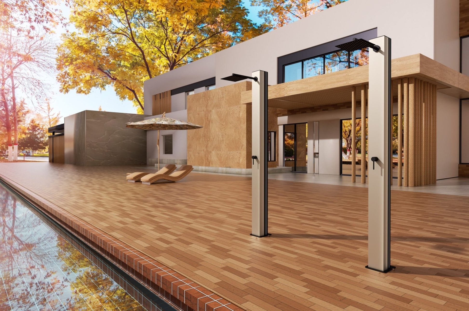 Ducha de piscina PHOENIX Moka - BricoandPool