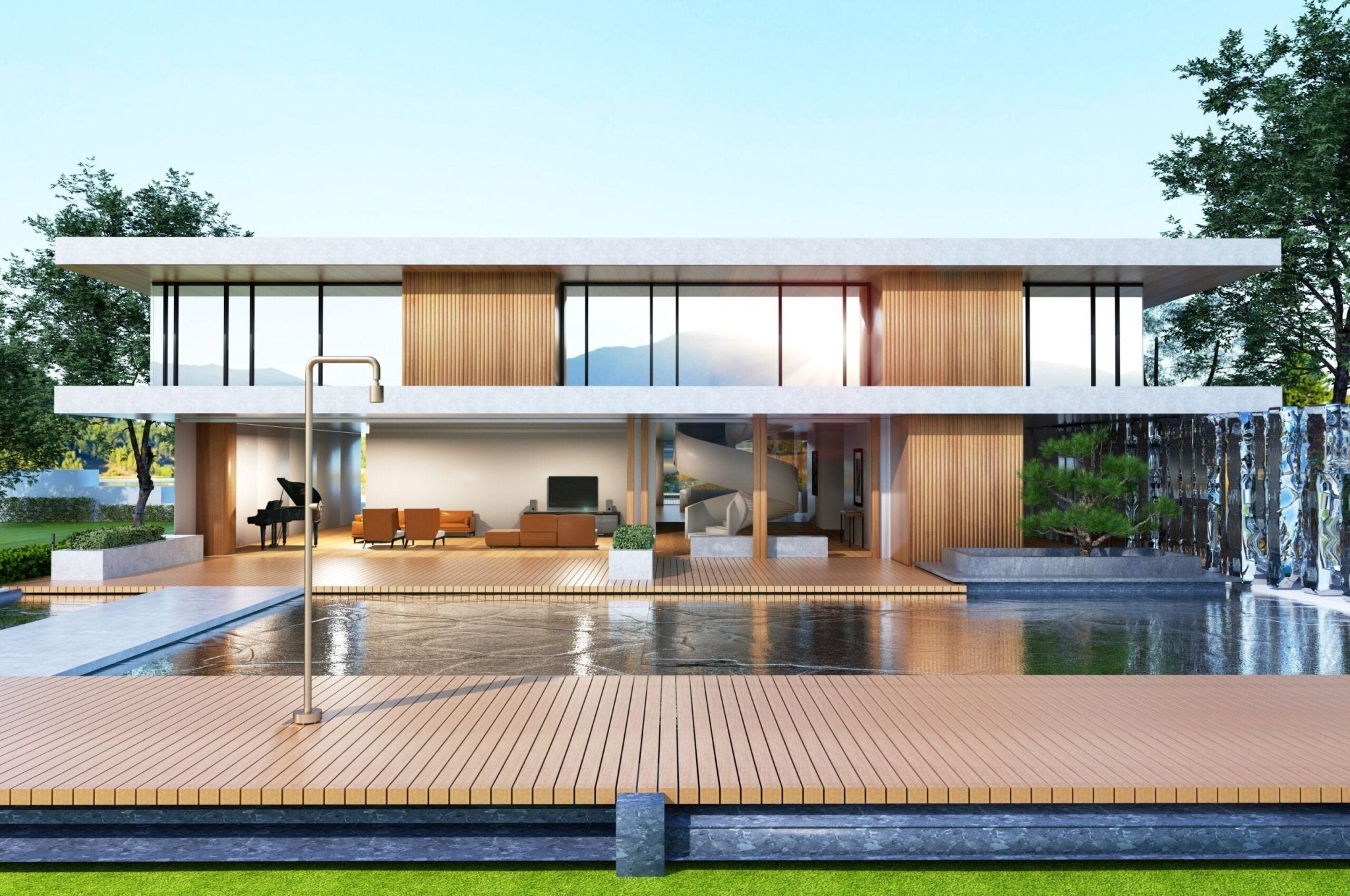 Ducha de piscina POOL Moka - BricoandPool