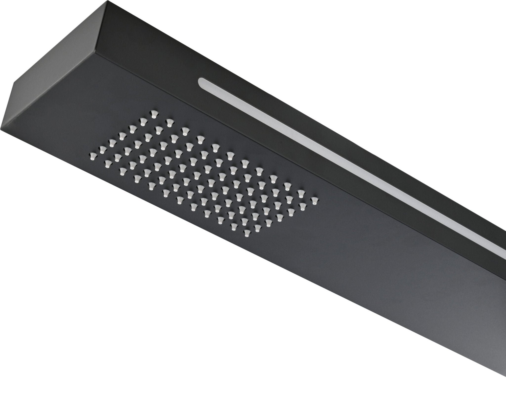 Ducha de piscinaSENSE LED LIGHT Negro mate - BricoandPool