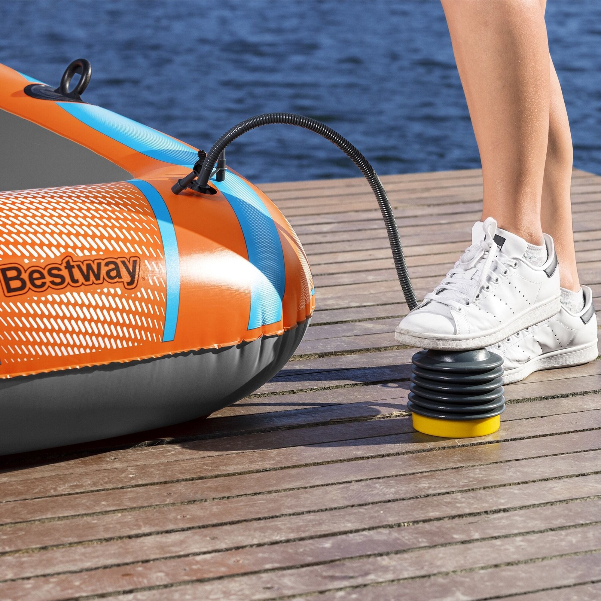 Bestway – Bateau pneumatique Kondor 2000 Raft Set (185 × 97 cm)