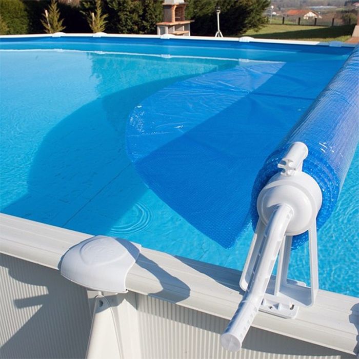 Enrollador de piscina telescopico para piscina elevada - BricoandPool