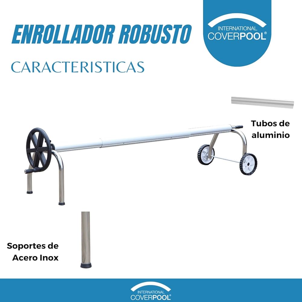 Enrollador telescopico robusto - BricoandPool