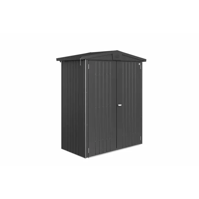 Biohort – Europa Caseta metálica de jardín en color Gris oscuro metálico