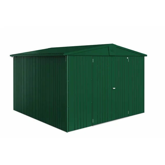 Biohort – Europa Caseta metálica de jardín en color Verde oscuro