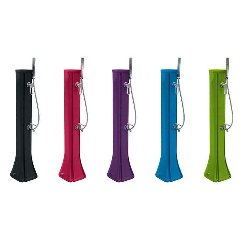 Formidra - Ducha solar Happy Go 23 L (Negra) - BricoandPool