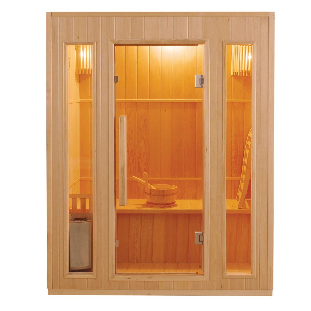 France Sauna - Sauna Finlandesa ZEN 3 plazas - BricoandPool