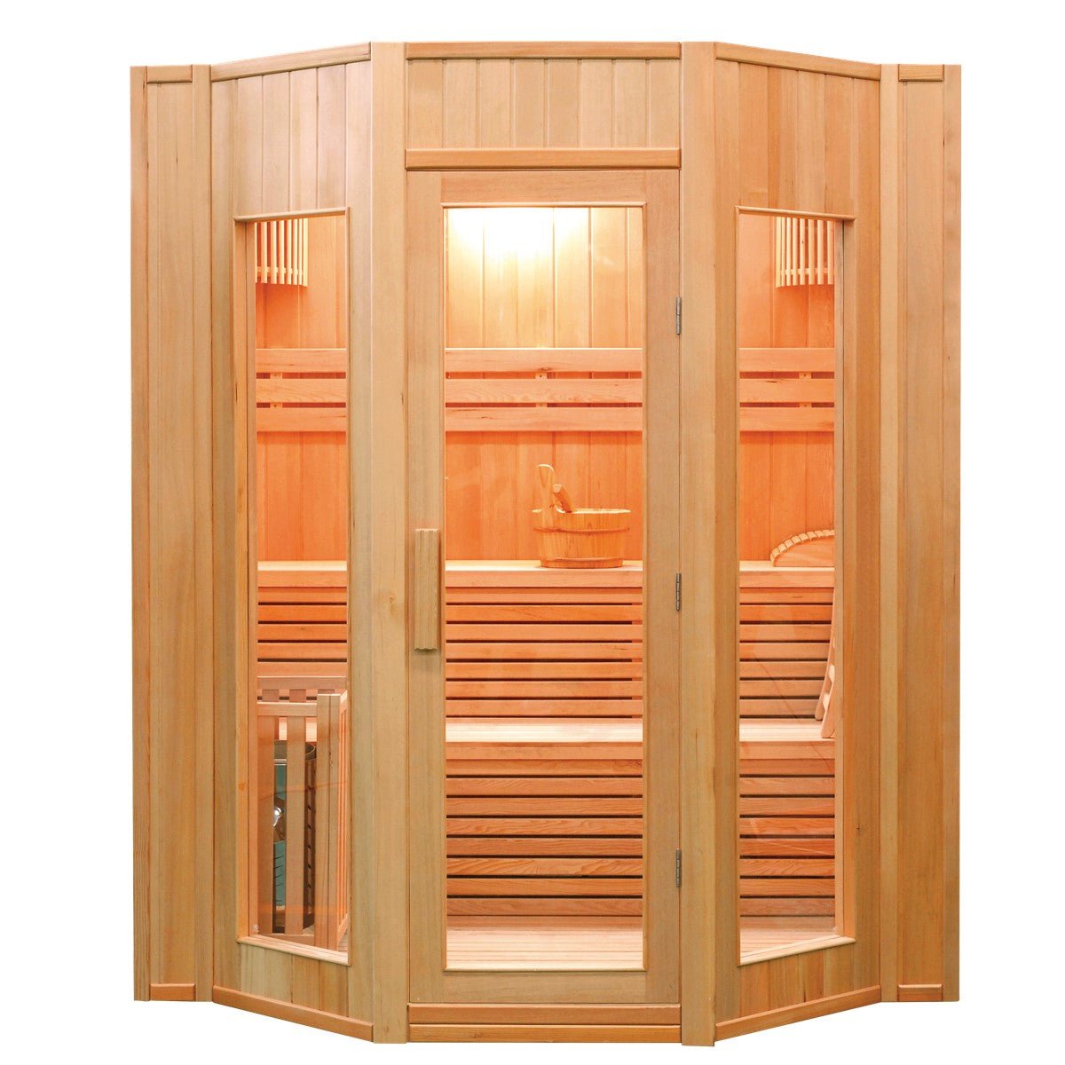 France Sauna - Sauna Finlandesa ZEN 4 plazas - BricoandPool