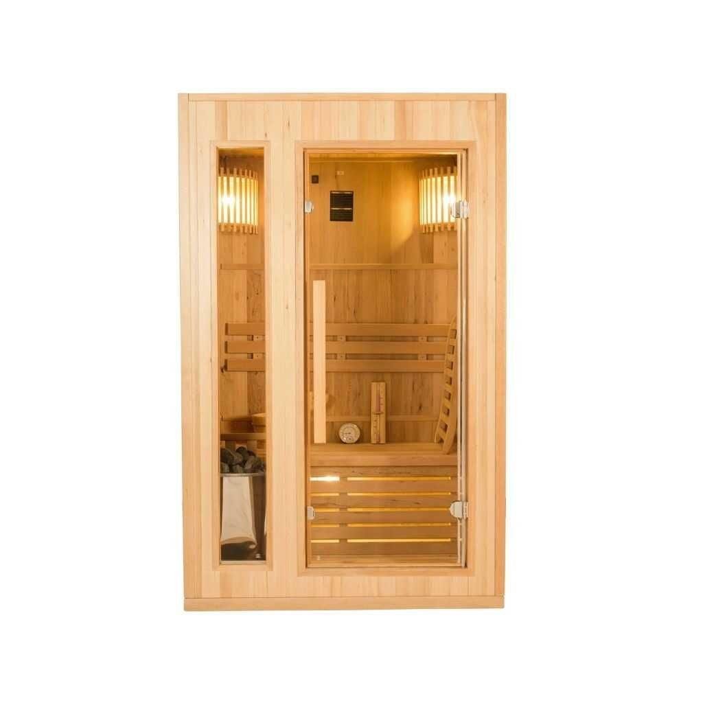 France Sauna - Zen 2 Sauna tradicional de vapor - BricoandPool