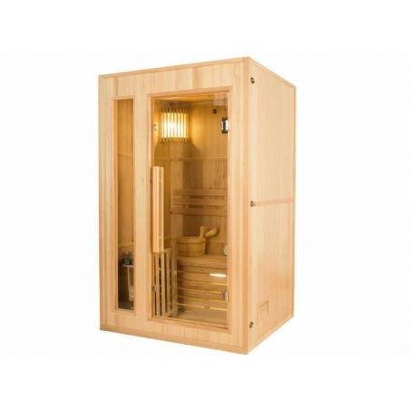 France Sauna - Zen 2 Sauna tradicional de vapor - BricoandPool