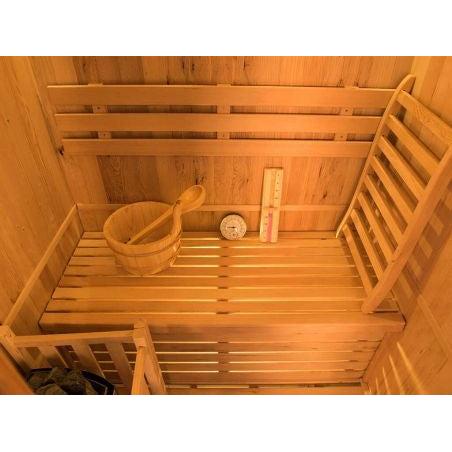 France Sauna - Zen 2 Sauna tradicional de vapor - BricoandPool