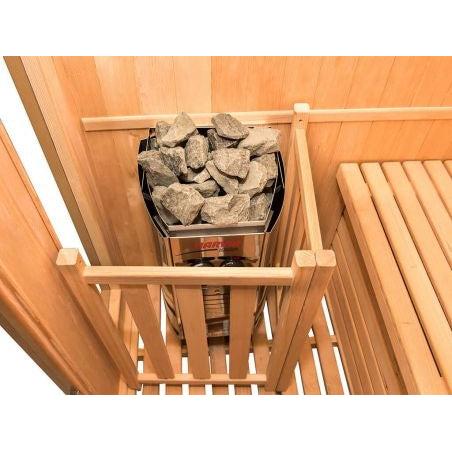 France Sauna - Zen 2 Sauna tradicional de vapor - BricoandPool