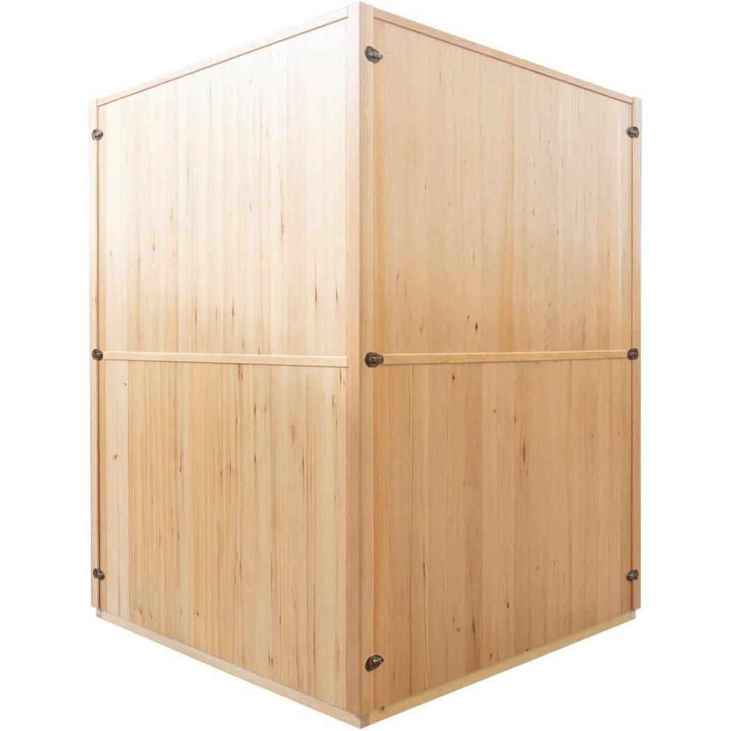 France Sauna - Zen 3 Corner Sauna tradicional de vapor - BricoandPool