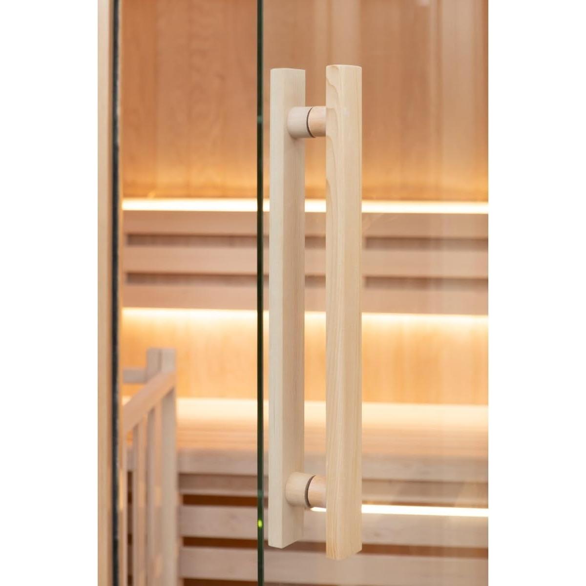 France Sauna - Zen 3 Sauna tradicional de vapor - BricoandPool