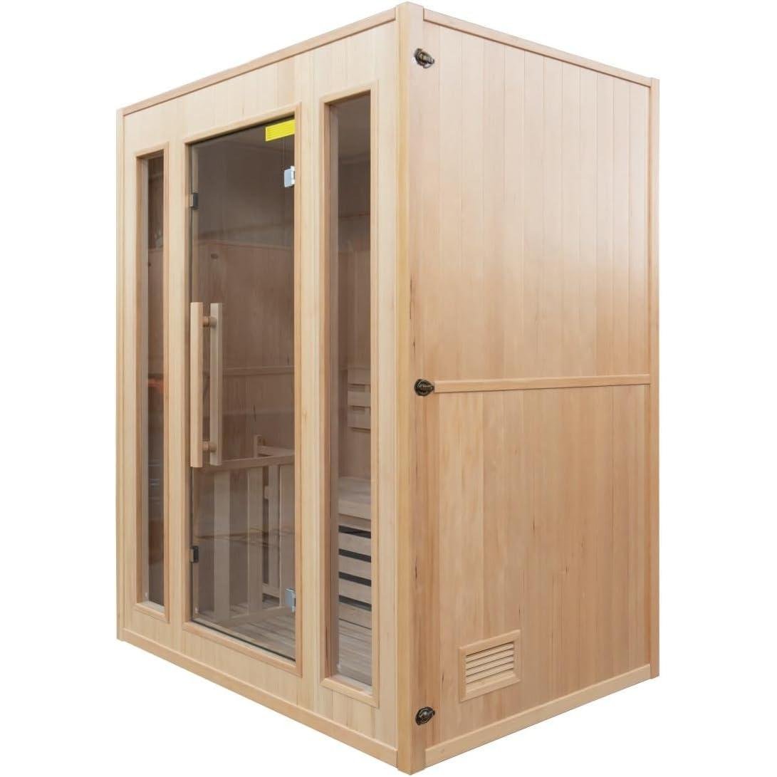 France Sauna - Zen 3 Sauna tradicional de vapor - BricoandPool
