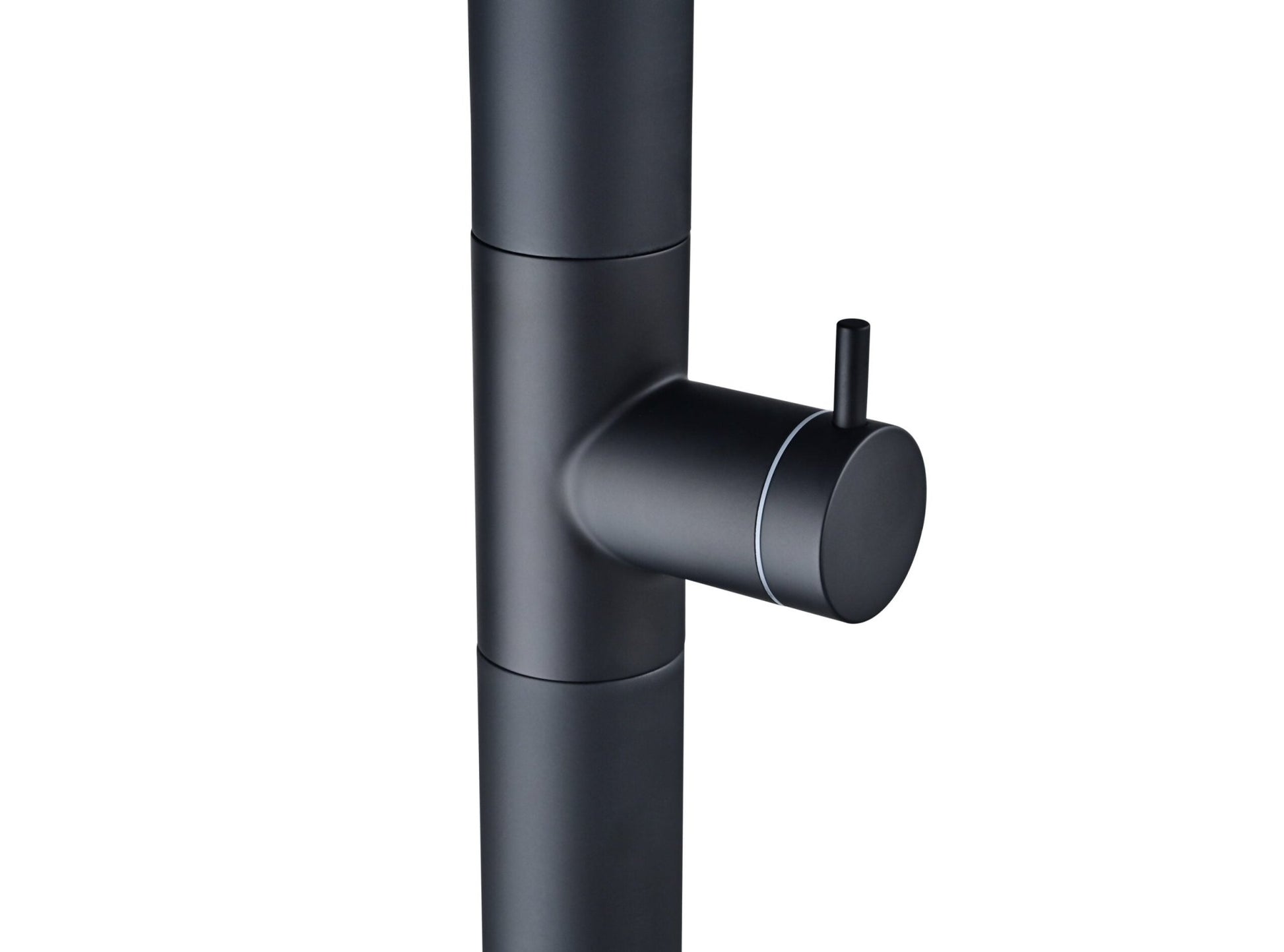 GDucha de piscina NEVADA Negro mate - BricoandPool