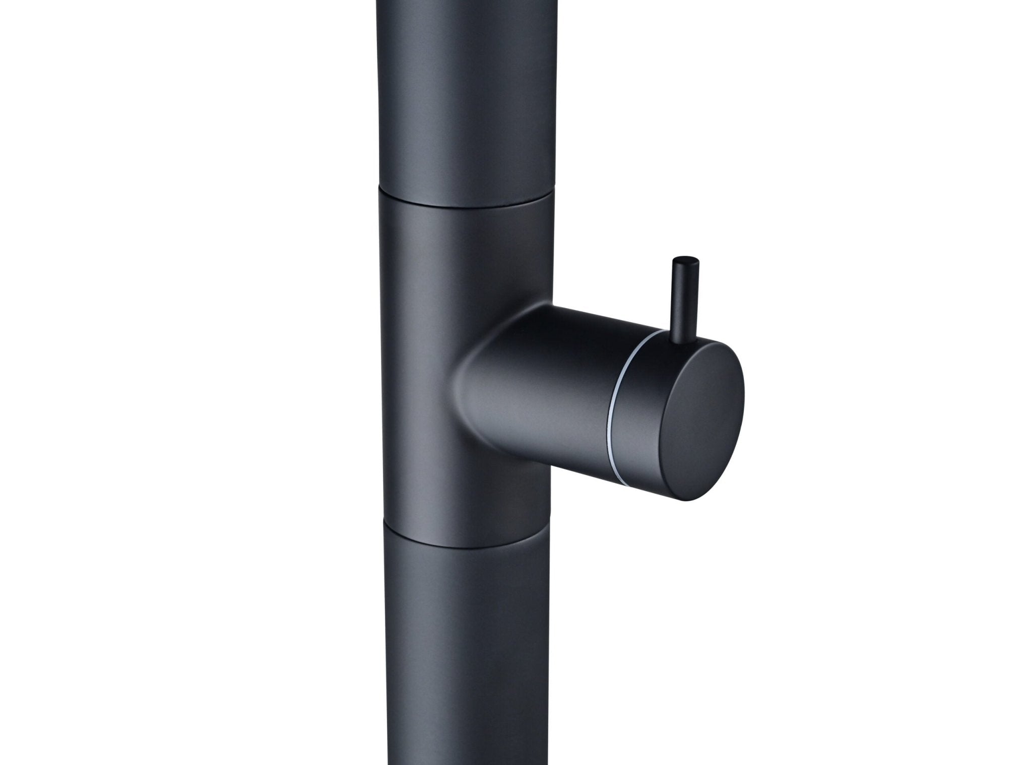 GDucha de piscina NEVADA Negro mate - BricoandPool