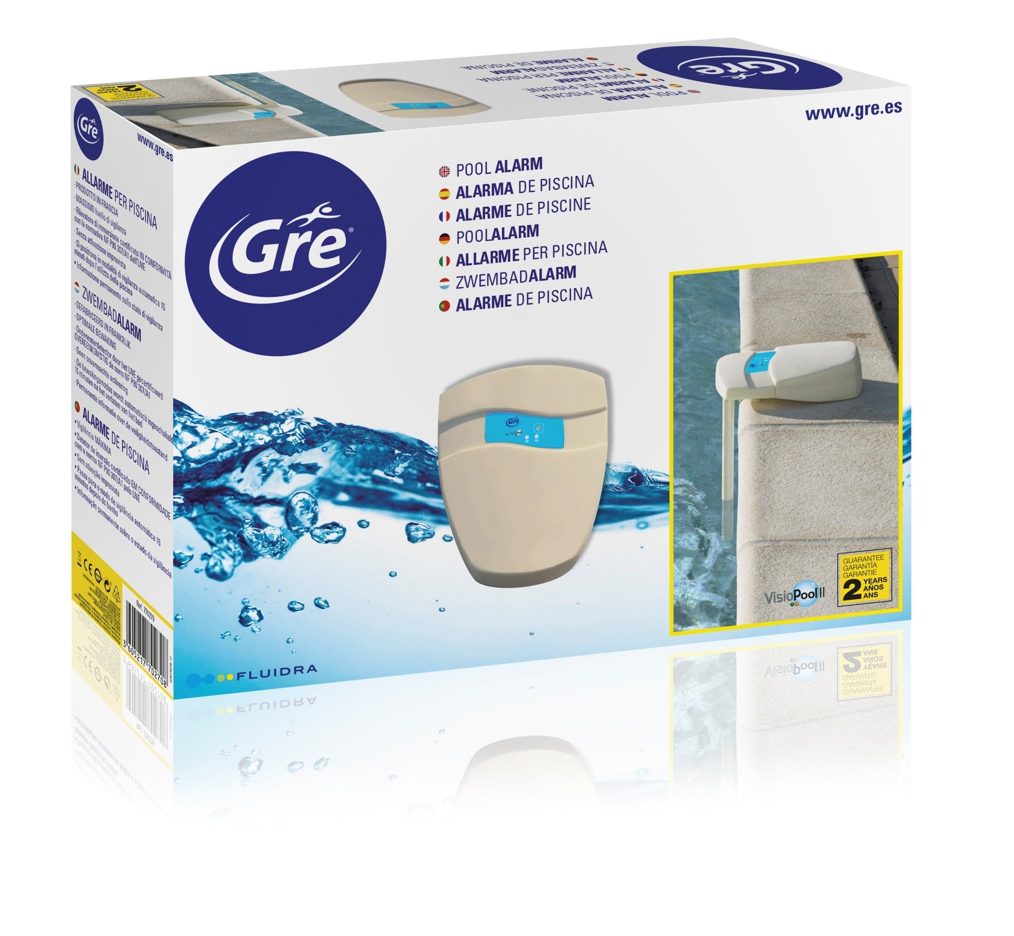 GRE - Alarma para piscinas detección de inmersión 770270 - BricoandPool