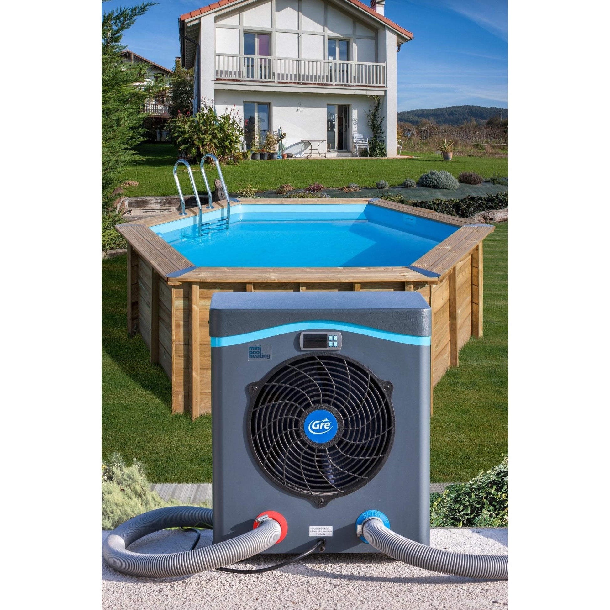 Gre - Bomba de calor de piscina HPM - BricoandPool