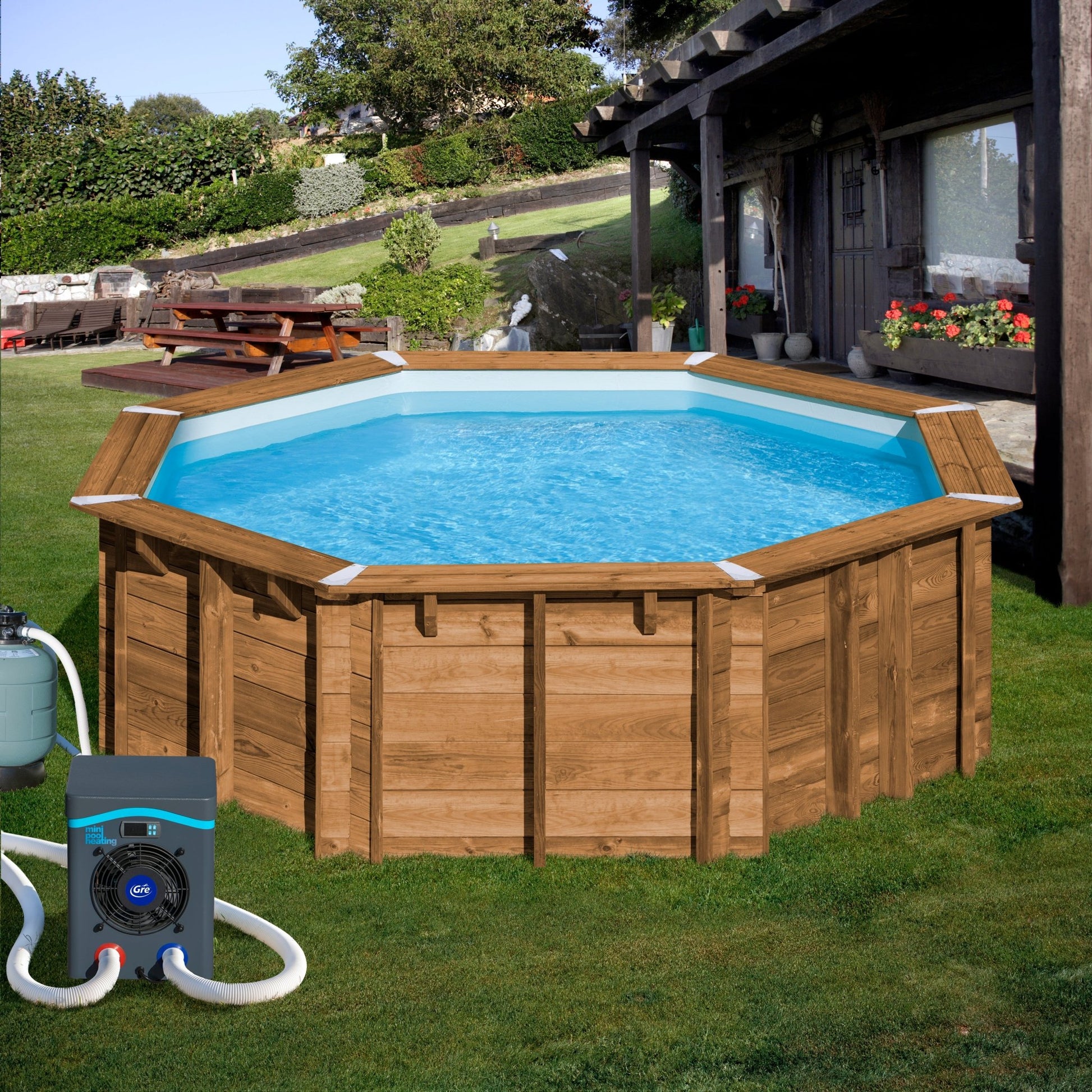 Gre - Bomba de calor de piscina HPM - BricoandPool