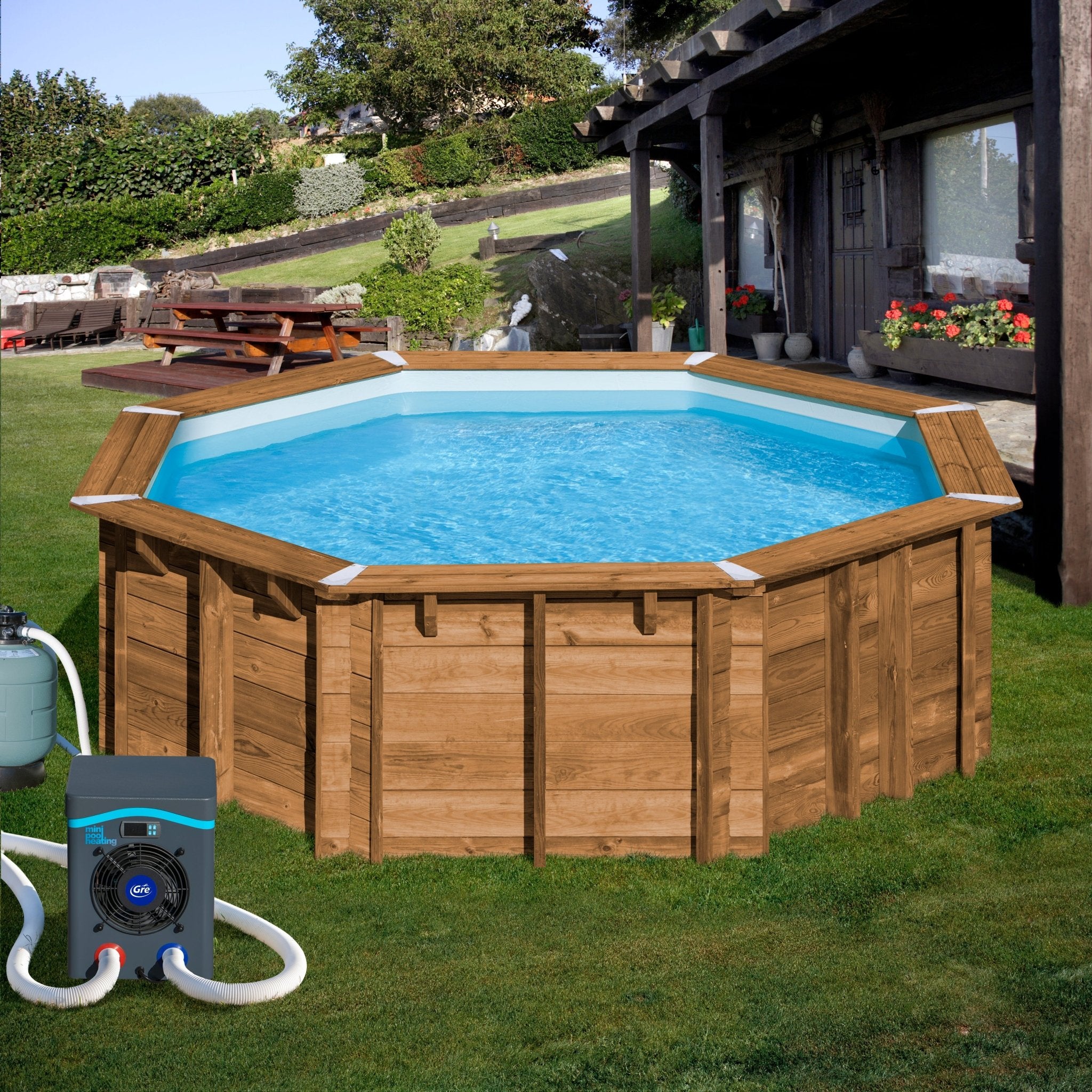 Gre - Bomba de calor de piscina HPM - BricoandPool