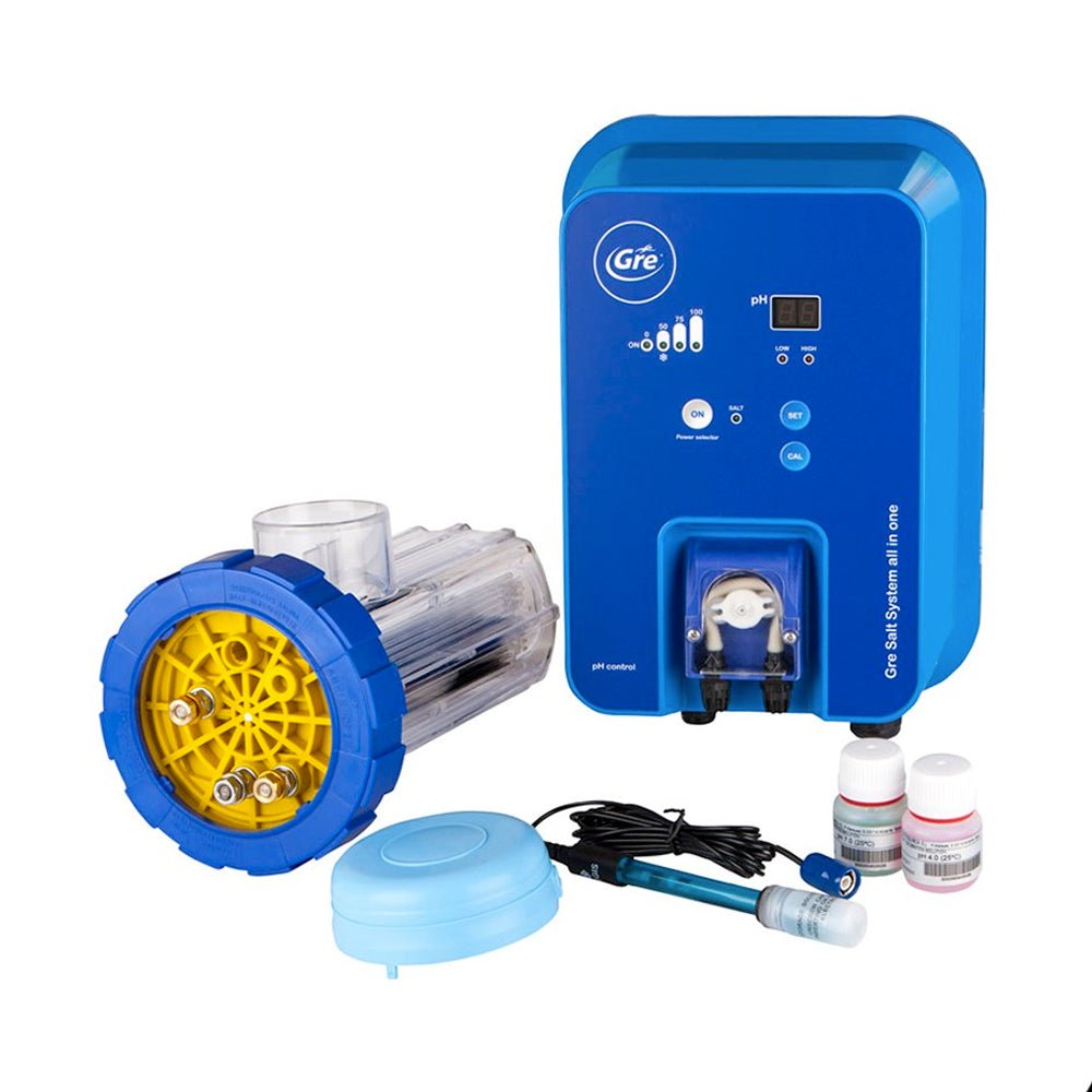 GRE - Clorador Salino para piscinas Premium con PH - BricoandPool