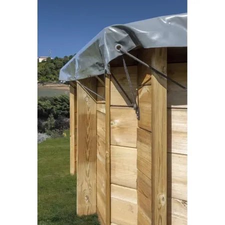 Gre - Cobertor de invierno para piscinas de madera Sunbay - BricoandPool