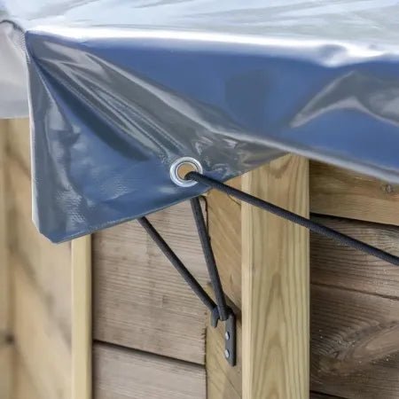Gre - Cobertor de invierno para piscinas de madera Sunbay - BricoandPool