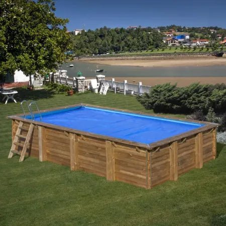 Gre - Cubiertas de Verano para Piscinas de Madera Sunbay - BricoandPool